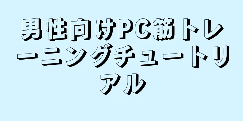 男性向けPC筋トレーニングチュートリアル