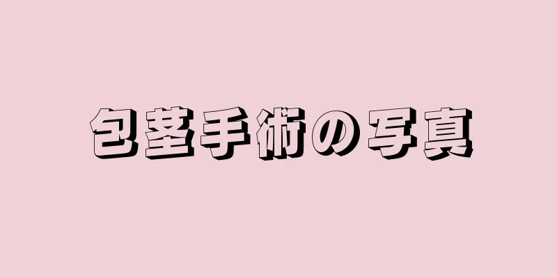 包茎手術の写真