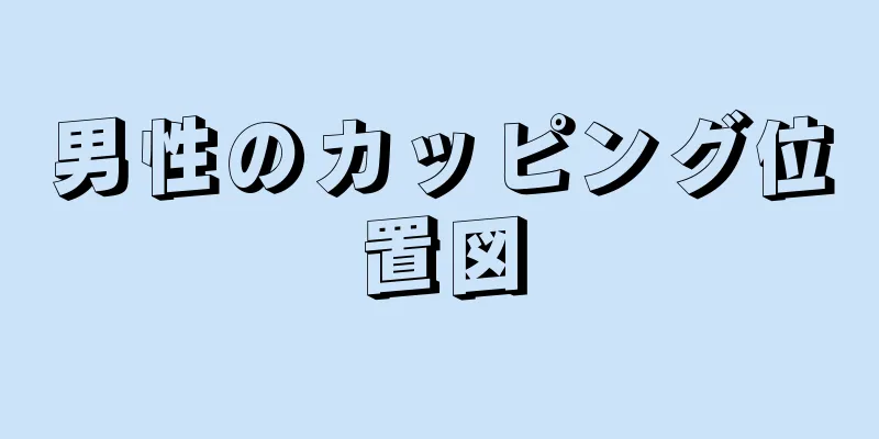 男性のカッピング位置図