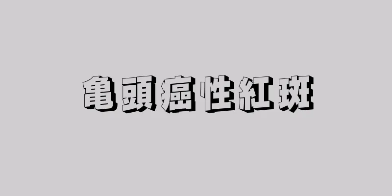 亀頭癌性紅斑
