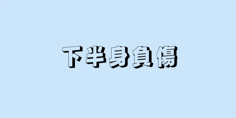 下半身負傷