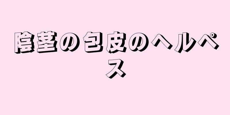 陰茎の包皮のヘルペス