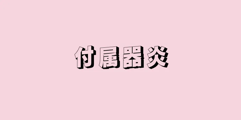 付属器炎