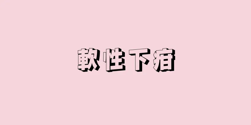 軟性下疳