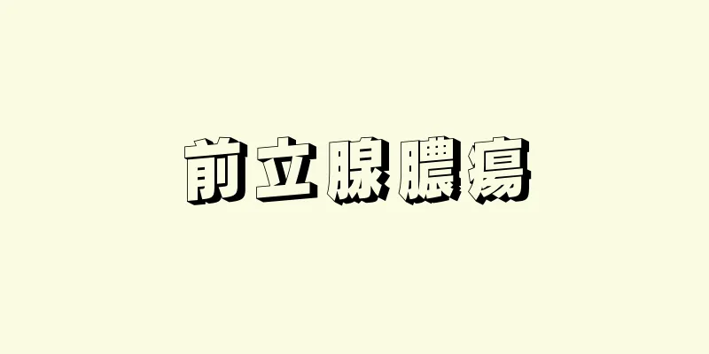 前立腺膿瘍