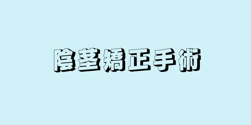 陰茎矯正手術