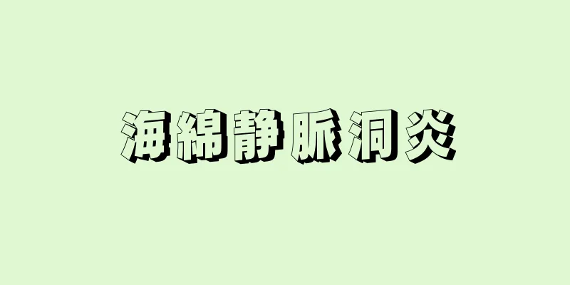 海綿静脈洞炎