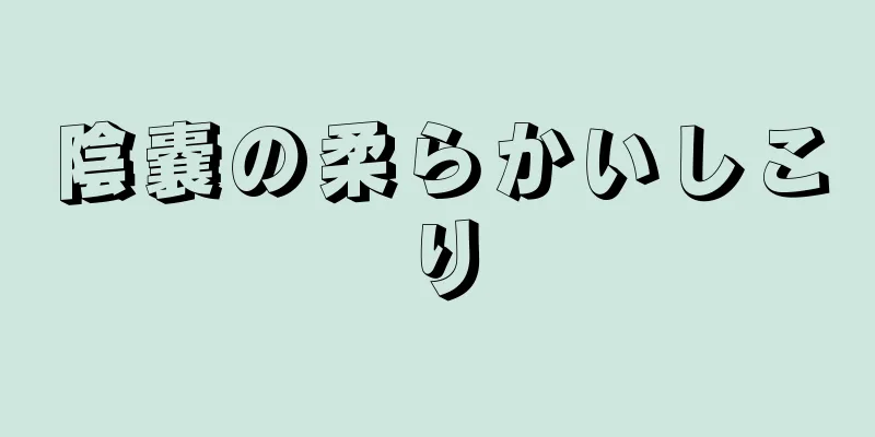 陰嚢の柔らかいしこり