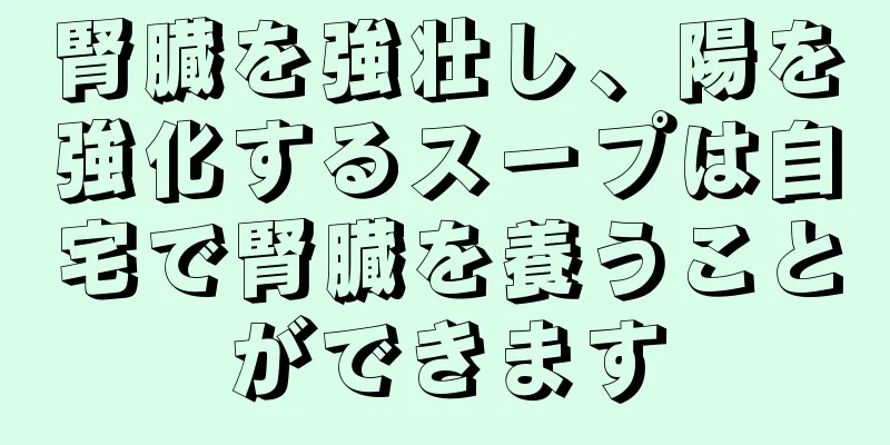 腎臓を強壮し、陽を強化するスープは自宅で腎臓を養うことができます