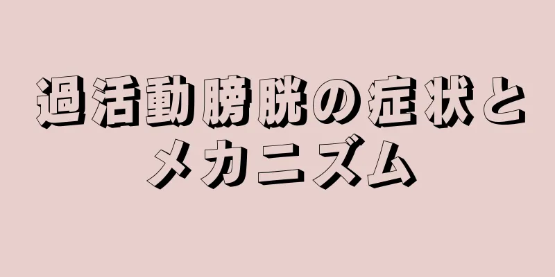 過活動膀胱の症状とメカニズム