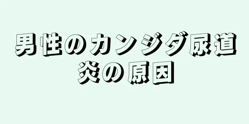 男性のカンジダ尿道炎の原因