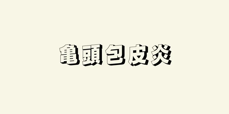 亀頭包皮炎