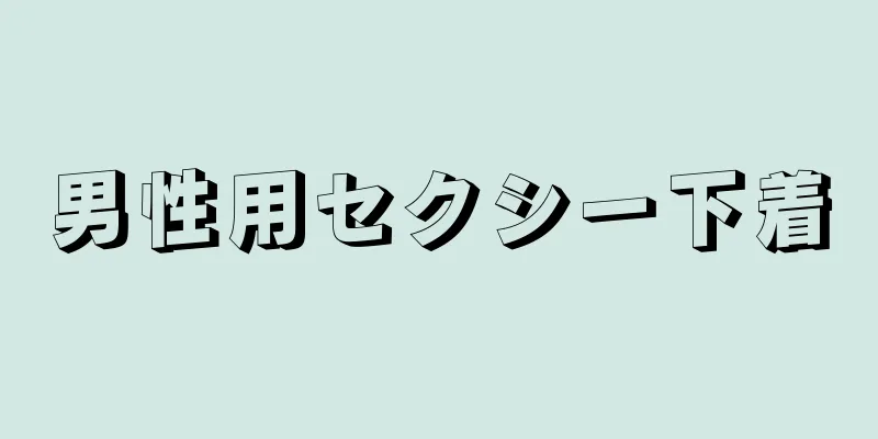 男性用セクシー下着