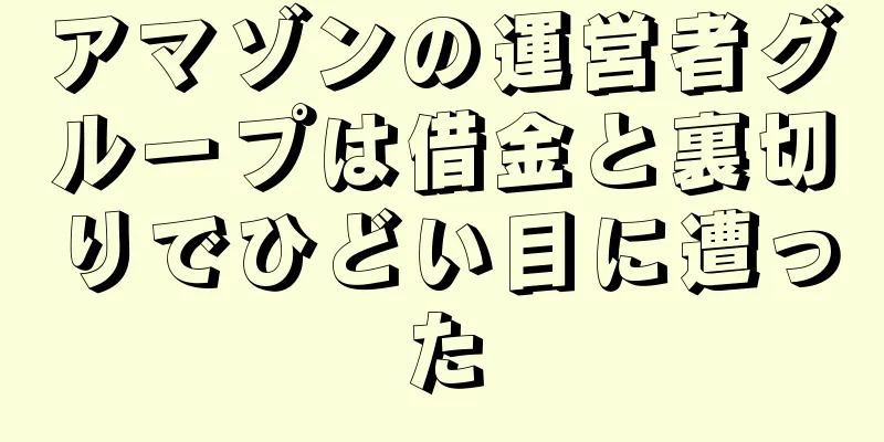 アマゾンの運営者グループは借金と裏切りでひどい目に遭った