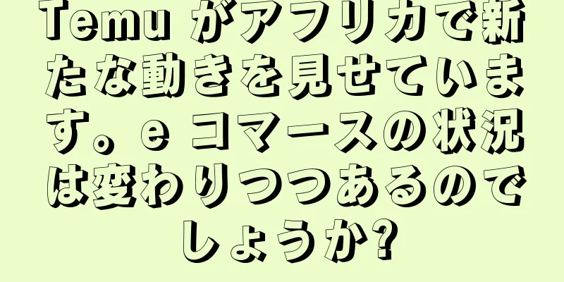 Temu がアフリカで新たな動きを見せています。e コマースの状況は変わりつつあるのでしょうか?