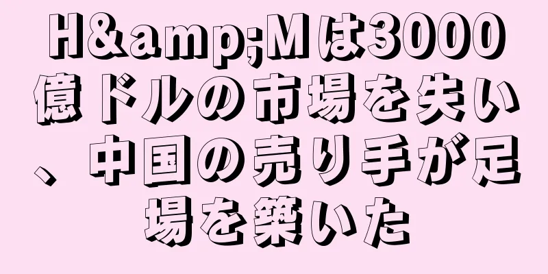 H&Mは3000億ドルの市場を失い、中国の売り手が足場を築いた