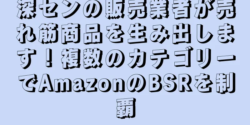 深センの販売業者が売れ筋商品を生み出します！複数のカテゴリーでAmazonのBSRを制覇