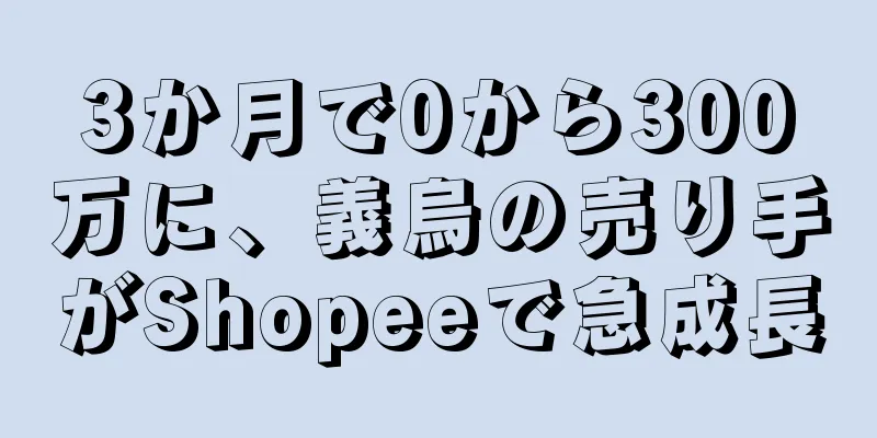 3か月で0から300万に、義烏の売り手がShopeeで急成長