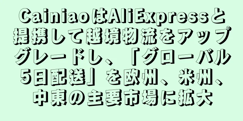 CainiaoはAliExpressと提携して越境物流をアップグレードし、「グローバル5日配送」を欧州、米州、中東の主要市場に拡大