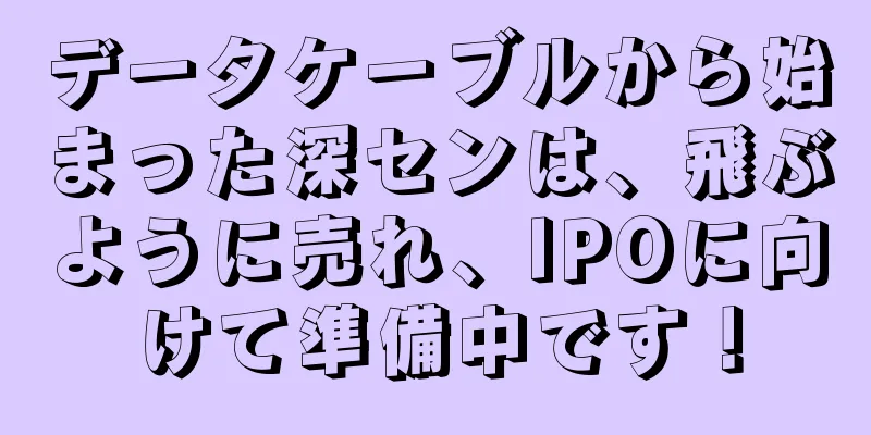 データケーブルから始まった深センは、飛ぶように売れ、IPOに向けて準備中です！