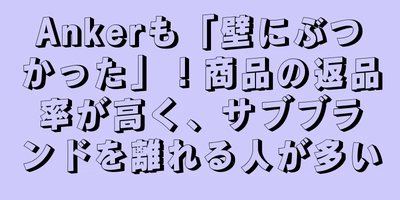 Ankerも「壁にぶつかった」！商品の返品率が高く、サブブランドを離れる人が多い