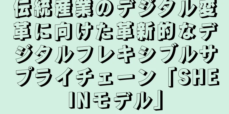 伝統産業のデジタル変革に向けた革新的なデジタルフレキシブルサプライチェーン「SHEINモデル」