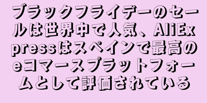 ブラックフライデーのセールは世界中で人気、AliExpressはスペインで最高のeコマースプラットフォームとして評価されている