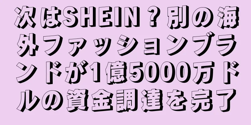 次はSHEIN？別の海外ファッションブランドが1億5000万ドルの資金調達を完了