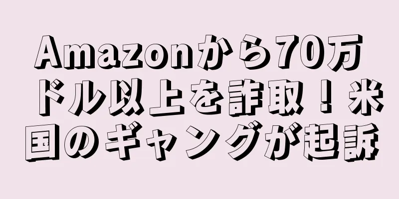 Amazonから70万ドル以上を詐取！米国のギャングが起訴