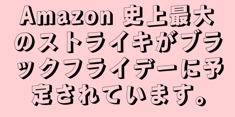 Amazon 史上最大のストライキがブラックフライデーに予定されています。