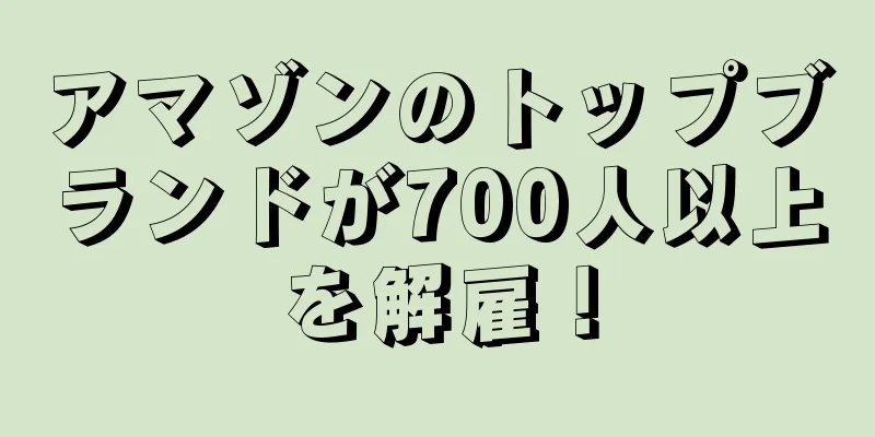 アマゾンのトップブランドが700人以上を解雇！