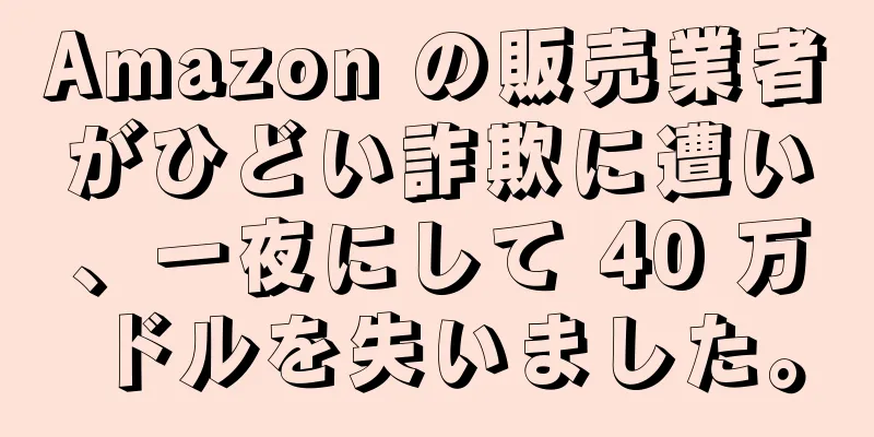 Amazon の販売業者がひどい詐欺に遭い、一夜にして 40 万ドルを失いました。