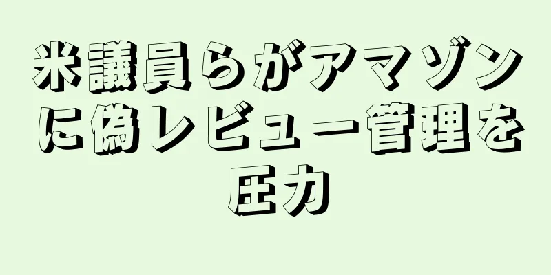米議員らがアマゾンに偽レビュー管理を圧力
