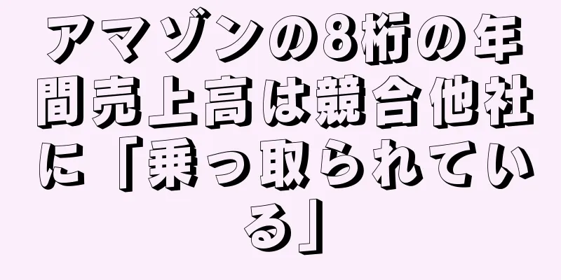 アマゾンの8桁の年間売上高は競合他社に「乗っ取られている」