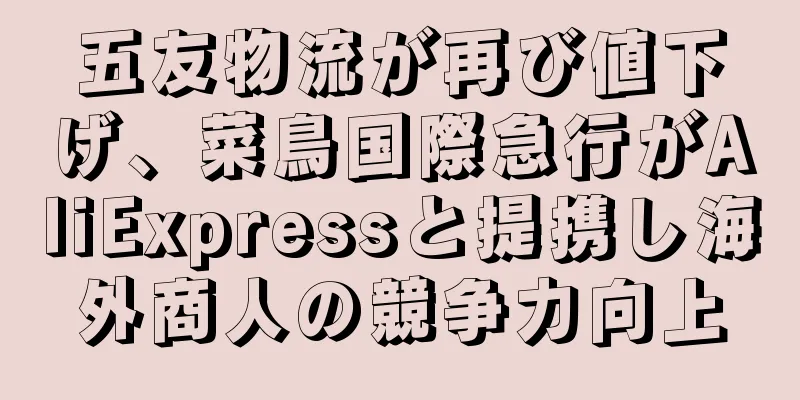 五友物流が再び値下げ、菜鳥国際急行がAliExpressと提携し海外商人の競争力向上
