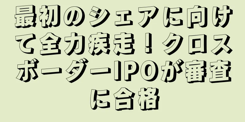 最初のシェアに向けて全力疾走！クロスボーダーIPOが審査に合格