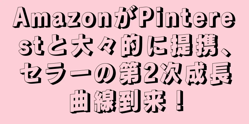 AmazonがPinterestと大々的に提携、セラーの第2次成長曲線到来！