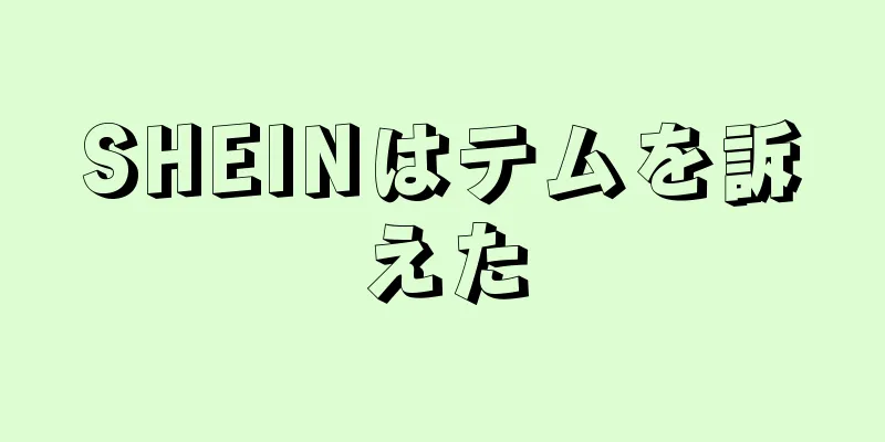 SHEINはテムを訴えた