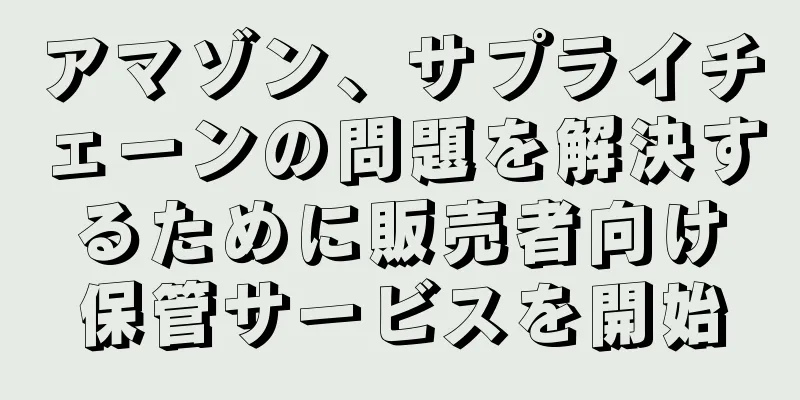 アマゾン、サプライチェーンの問題を解決するために販売者向け保管サービスを開始