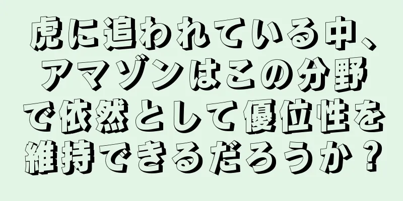 虎に追われている中、アマゾンはこの分野で依然として優位性を維持できるだろうか？