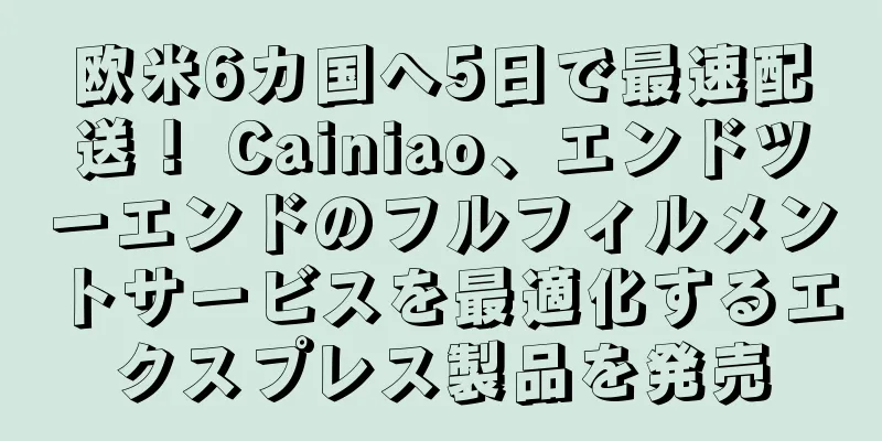欧米6カ国へ5日で最速配送！ Cainiao、エンドツーエンドのフルフィルメントサービスを最適化するエクスプレス製品を発売