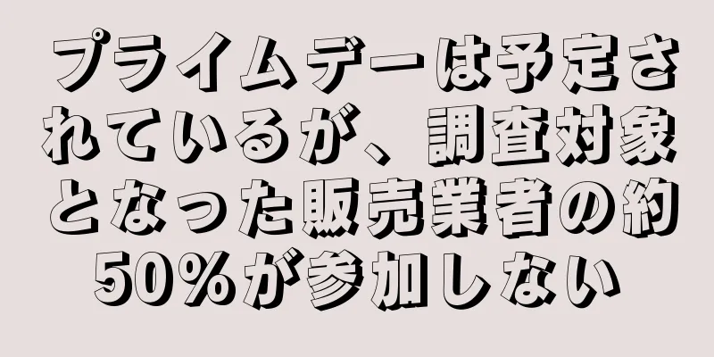 プライムデーは予定されているが、調査対象となった販売業者の約50%が参加しない
