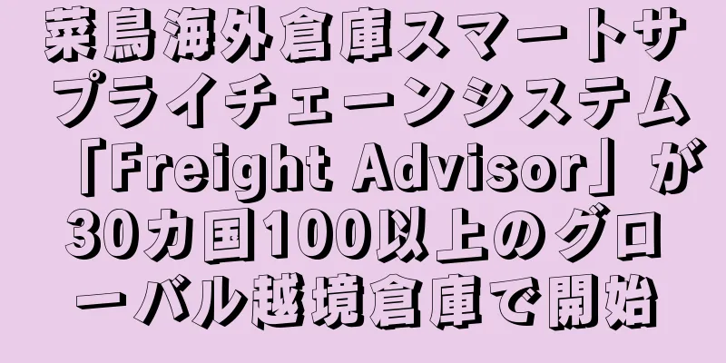 菜鳥海外倉庫スマートサプライチェーンシステム「Freight Advisor」が30カ国100以上のグローバル越境倉庫で開始