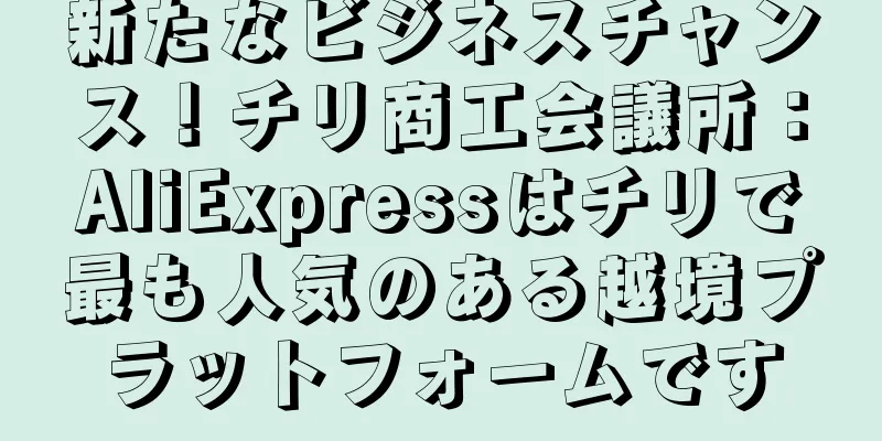 新たなビジネスチャンス！チリ商工会議所：AliExpressはチリで最も人気のある越境プラットフォームです