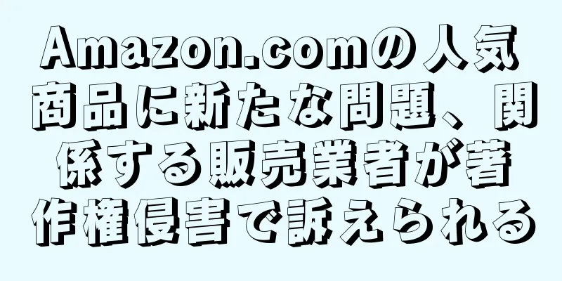 Amazon.comの人気商品に新たな問題、関係する販売業者が著作権侵害で訴えられる