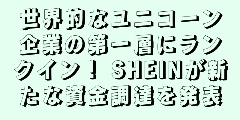 世界的なユニコーン企業の第一層にランクイン！ SHEINが新たな資金調達を発表