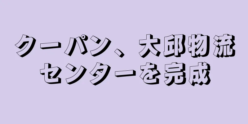 クーパン、大邱物流センターを完成