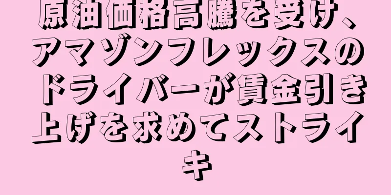 原油価格高騰を受け、アマゾンフレックスのドライバーが賃金引き上げを求めてストライキ
