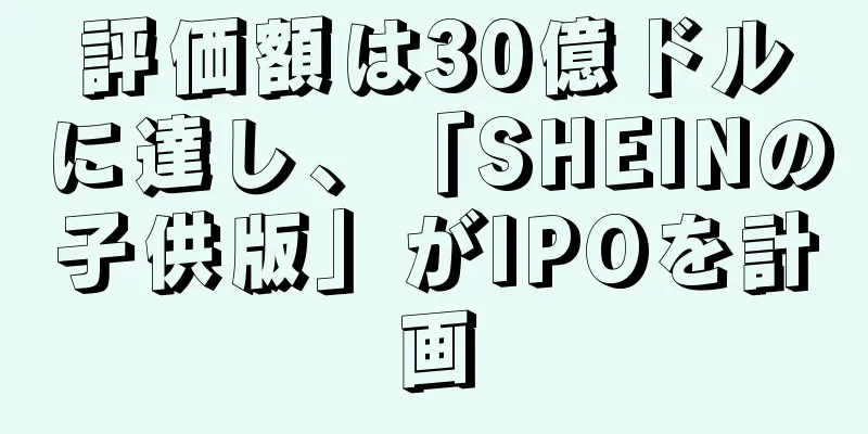 評価額は30億ドルに達し、「SHEINの子供版」がIPOを計画