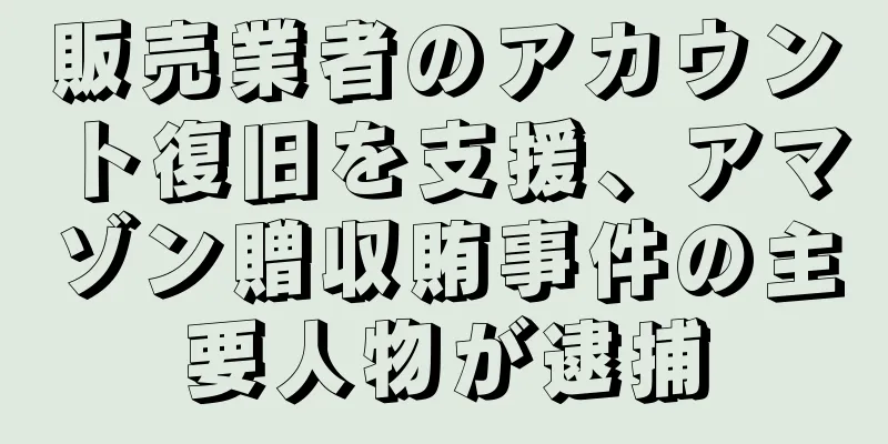 販売業者のアカウント復旧を支援、アマゾン贈収賄事件の主要人物が逮捕